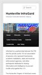 Mobile Screenshot of huntsville-infragard.org