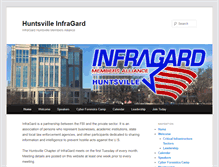 Tablet Screenshot of huntsville-infragard.org